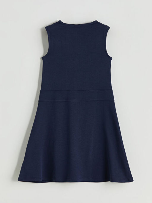 Bisiklet Yaka K?z ?ocuk Elbise