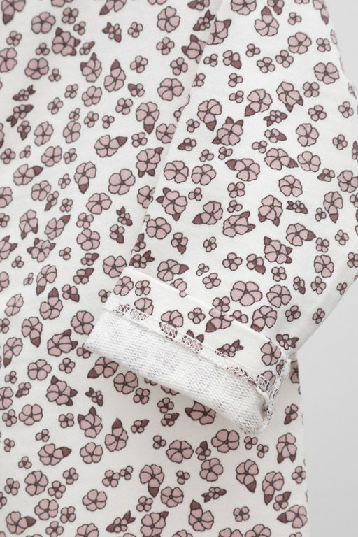 Crockid _ К 6192/розовые скандинавские цветы комбинезон яс  фото 4