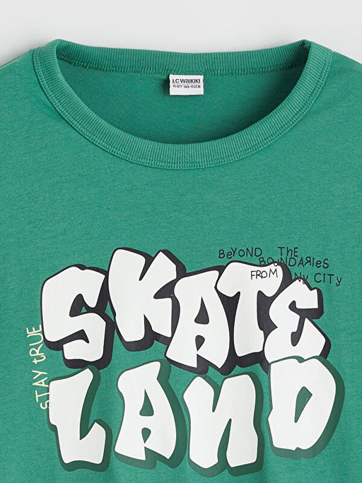 Bask?l? Erkek ?ocuk Ti??rt