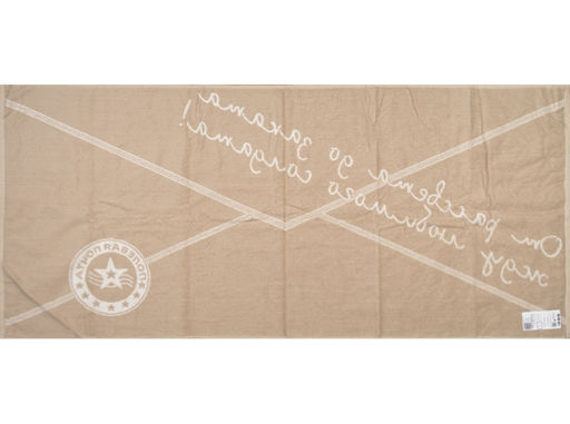 6с102.511ж2 Письмо (лен3) Полотенце махровое 67х150см