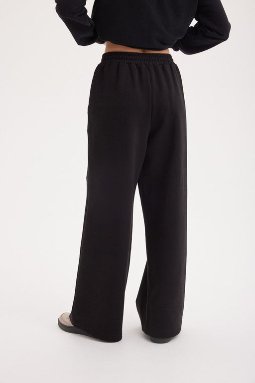 Брюки из 100% хлопка "Уголь" женские