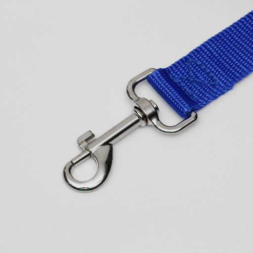 Поводок 3 м х 2,5 см, синий - Пижон фото 2