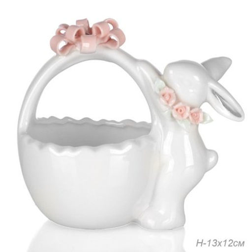 Фигурка Кролик 12 см / 19083-1P /уп 36/Пасха - ГалеонТрейд фото 5