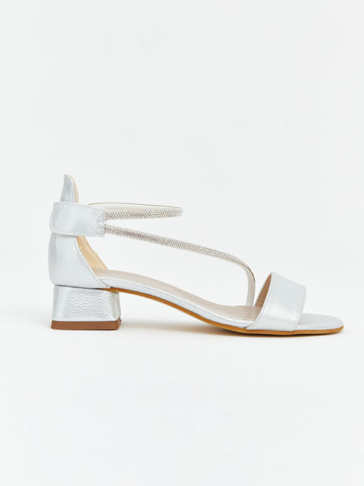 Ta?l? K?z ?ocuk Topuklu Ayakkab?