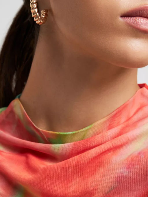 10200270382 Блузка жен. Rochetta оранжевый - Concept club фото 3