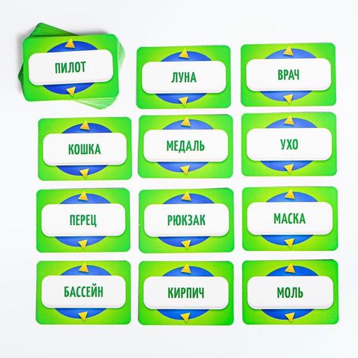 Игра на угадывание слов Кто я?, 50 карт - Лас играс фото 3