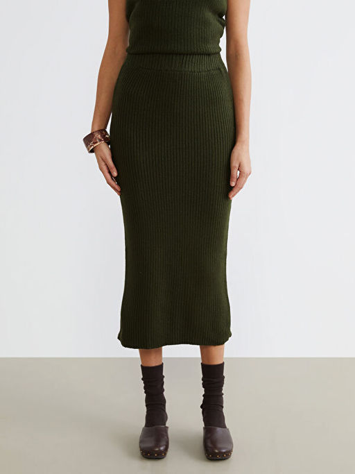 Dar Fit Y?rtma?l? Etek