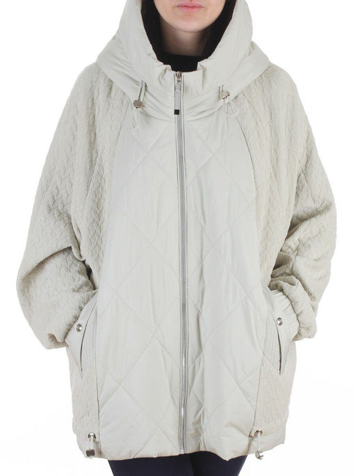 18518-1 OLIVE Куртка демисезонная женская