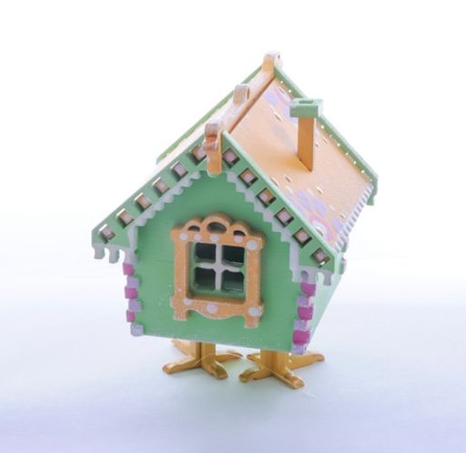 Новогоднее украшение интерьера: Избушка на курьих ножках 230-2 - Idh фото 3