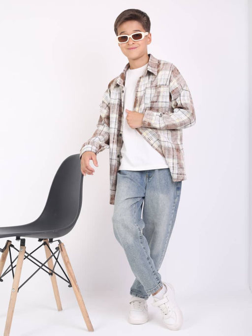 Рубашка 6510 т.синяя клетка 950 Be Friends  фото 6