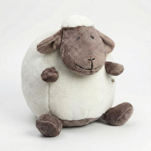 Подушка декоративная арт.1184692-12 Овечка БЯША шерсть