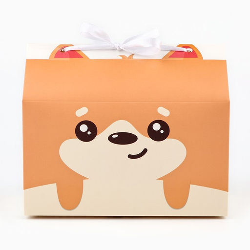 Цена за 2 шт. Коробка для сладостей «Пёсик», 10 х 18 х 14 см