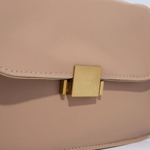 Сумка-мессенджер на клапане, цвет бежевый - Simaland фото 4