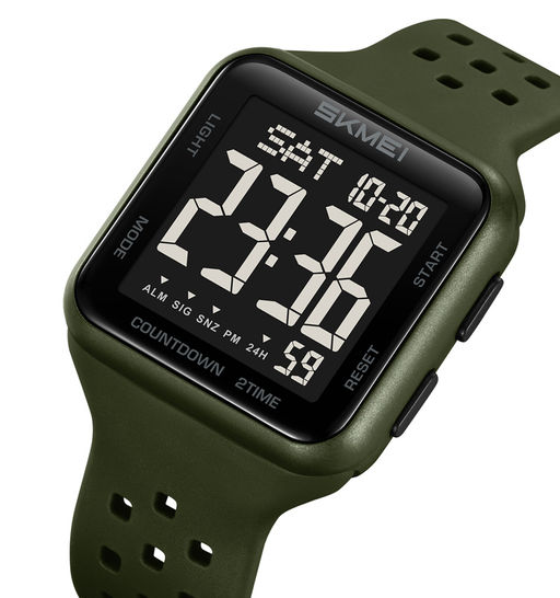 Часы наручные Skmei мужские электронные спортивные 2440green