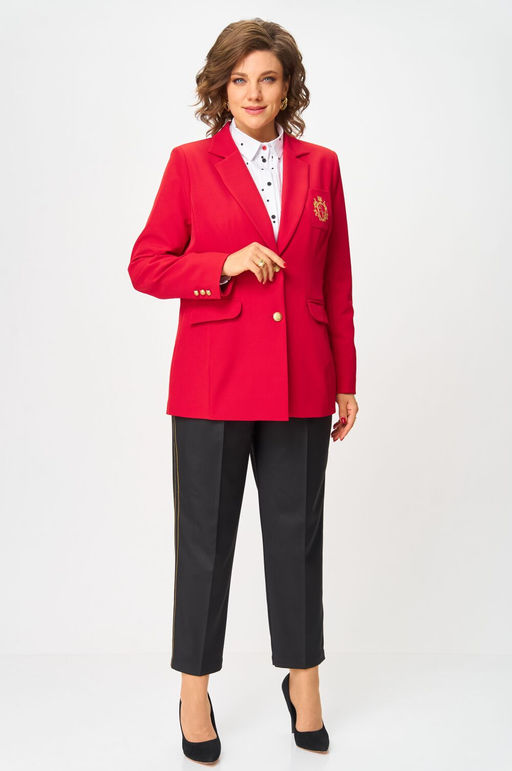 Костюм ANDINA CITY 9087-25 красный/черный  фото 9