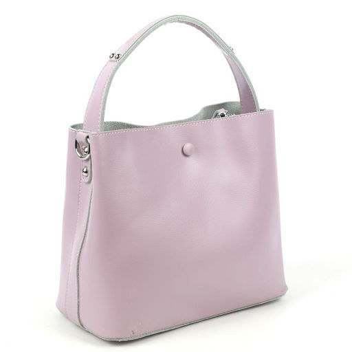 Женская кожаная сумка через плечо 8703 Пурпл - Cidirro фото 4