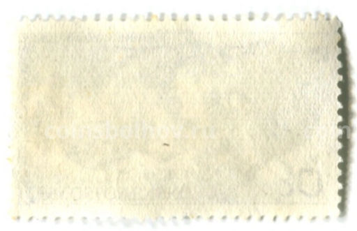 Марка 10 лет парку в Татрах  Сурок альпийский 1959 год Чехословакия