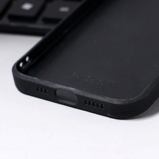 Чехол Luazon для iPhone 12/12 Pro, с отсеками под карты, кожзам, чёрный