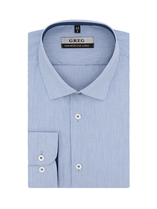 Сорочка мужская длинный рукав GREG 121/231/031/ZN/1  фото 2