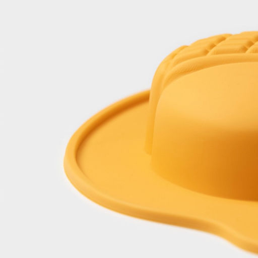 Форма для выпечки Доляна «Осенняя пора», силикон, 7 ячеек, 26×25.5×3 см, цвет оранжевый