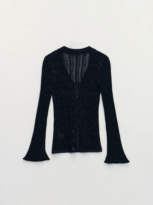 Джемпер на завязках с вискозой в составе / Zarina  фото 2