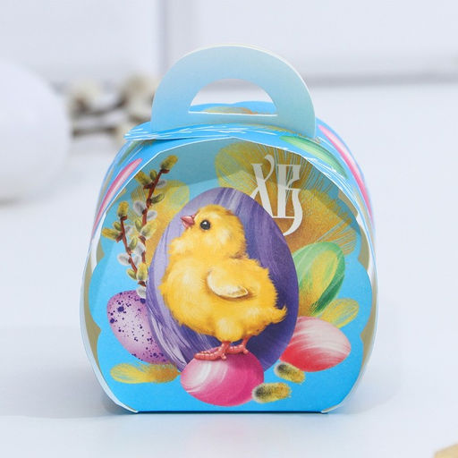 Цена за 10 шт. Коробка для яйца «Цыпа» на пасху