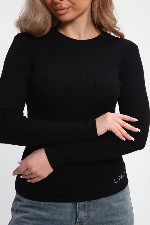 Лонгслив женский облегающий со швом ЛГ-03