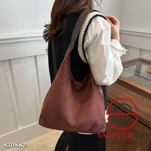 Сумка шоппер под замшу - Bruno фото 2