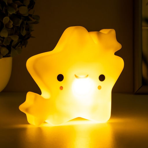 Фигурка светящаяся RISALUX «Звезда», LED-ночник, жёлтый, 14.5×3×12 см