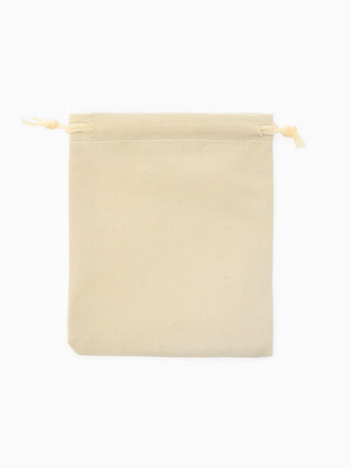 Набор мешочков бархатных 50 шт., 10×12 см, бежевый