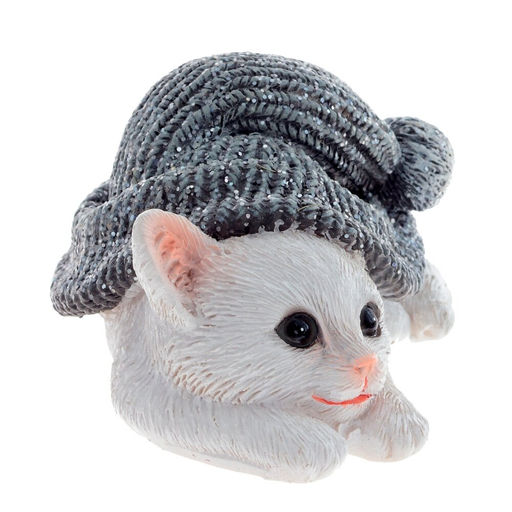 Фигурка декоративная "Котёнок", L10,5 W7,5 H6 см, 2в.