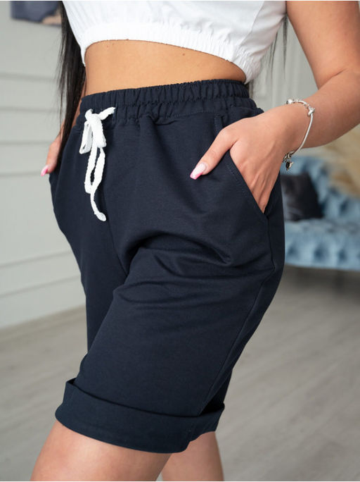 Шорты "Бермуды" синий