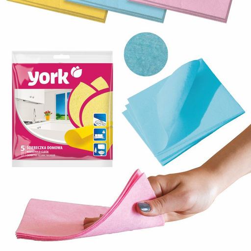 Салфетки "YORK" Вискозная домова 5шт. арт.2002, G0068 (000068) (М-12), 020020
