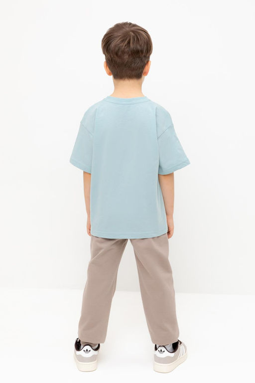 КР 400661/коричневый брюки для мал