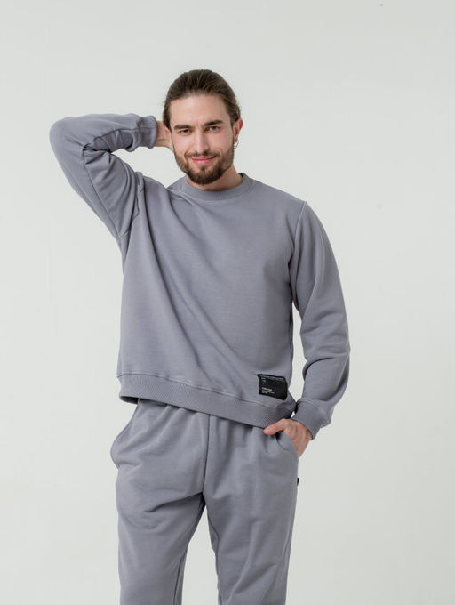 Футер 3х нитка ПРЕМИУМ петля Костюм мужской со свитшотом - Knitka wear фото 5