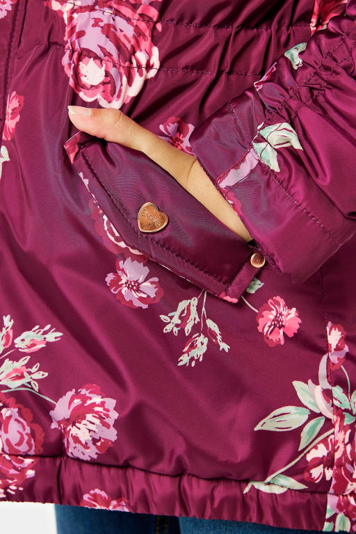 Mothercare / Куртка удлиненная на подкладке из искусственного меха фото 5