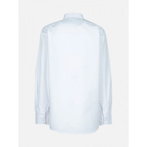 Рубашка школьная БЕЛАЯ, прямой крой, длинный рукав, тм - Царевич фото 27