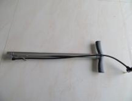 Насос для велосипеда напольный Krypton DQT-36, алюминиевый корпус, пластиковая ручка, размер 600х30мм, 577 см3. /уп 50/ - ГалеонТрейд фото 2