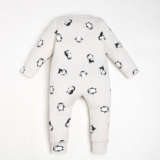 Комбинезон Крошка Я Пингвин, рост 62-68 см, серый фото 5