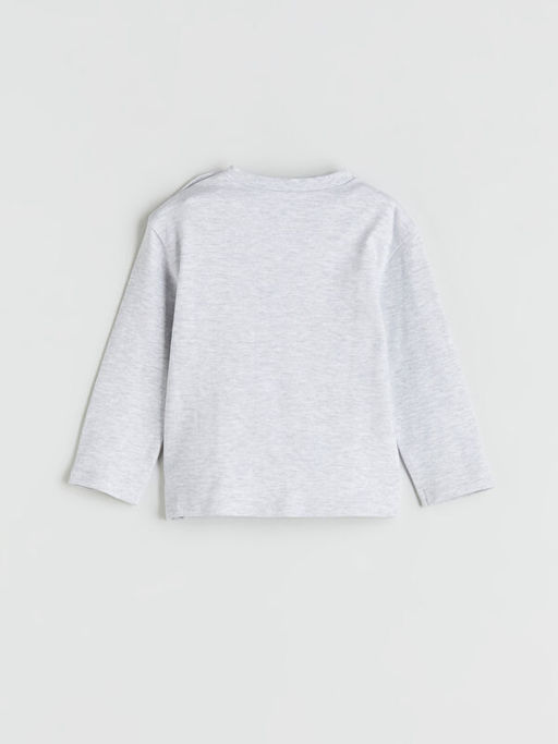 Bisiklet Yaka Batman Bask?l? Erkek Bebek Pijama Tak?m