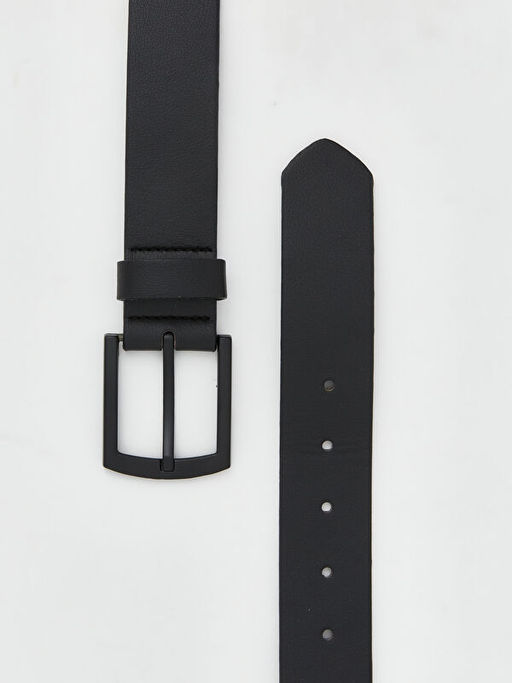 Deri G?r?n?ml? Erkek Kemer