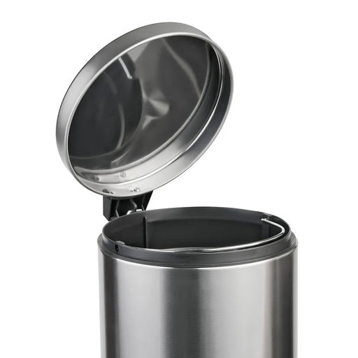 Контейнер д/мусора 8,0л. круг с педалью нерж. без доводчика 230*230*330мм арт. КТ-88-8С-БД Катунь