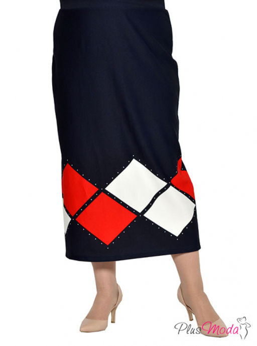 Юбка Модель №1719 размеры 44-84 - Plusmoda фото 6
