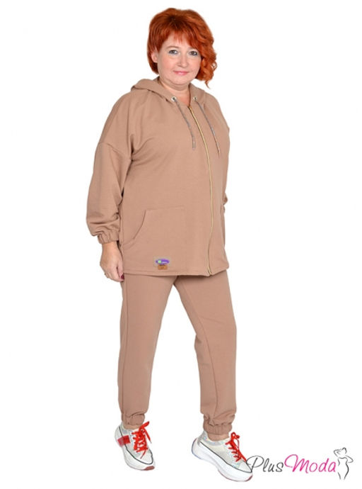 Толстовка Модель №1353 размеры 44-84 - Plusmoda фото 12