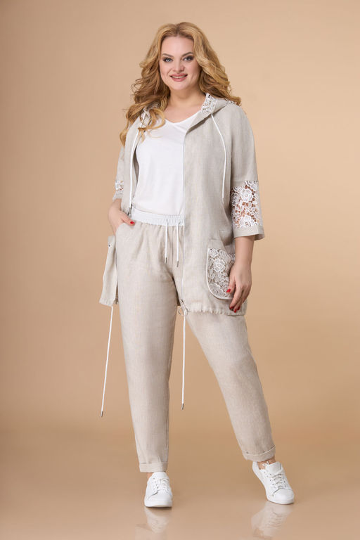 Костюм Svetlana Style 1577 серый
