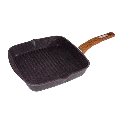 Сковорода-гриль квадр. 24*24 см АП "Premium" (violet) арт. 64904 /МЕЧТА/