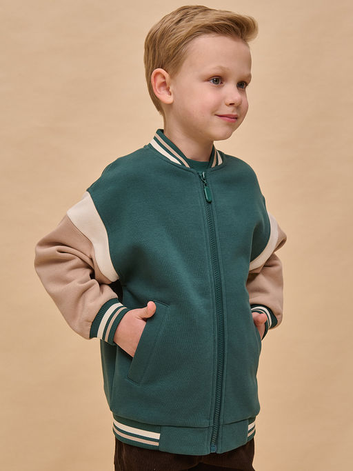 PELICAN, толстовка для мальчиков, Изумрудный  фото 3