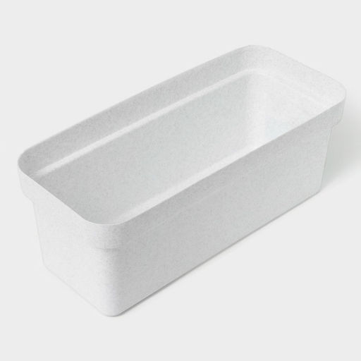 Цена за 2 шт. Ящик балконный для цветов «Эко», 8 л, 40×17×16 см, пластиковый, цвет светлый гранит