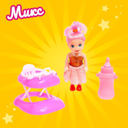 Кукла малышка Ева с аксессуарами, МИКС - Simaland фото 39