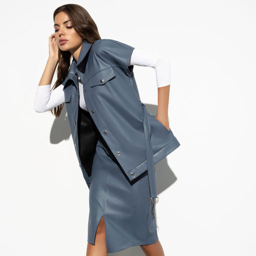 Жилет Трендовый стиль (с поясом) - Charutti фото 2